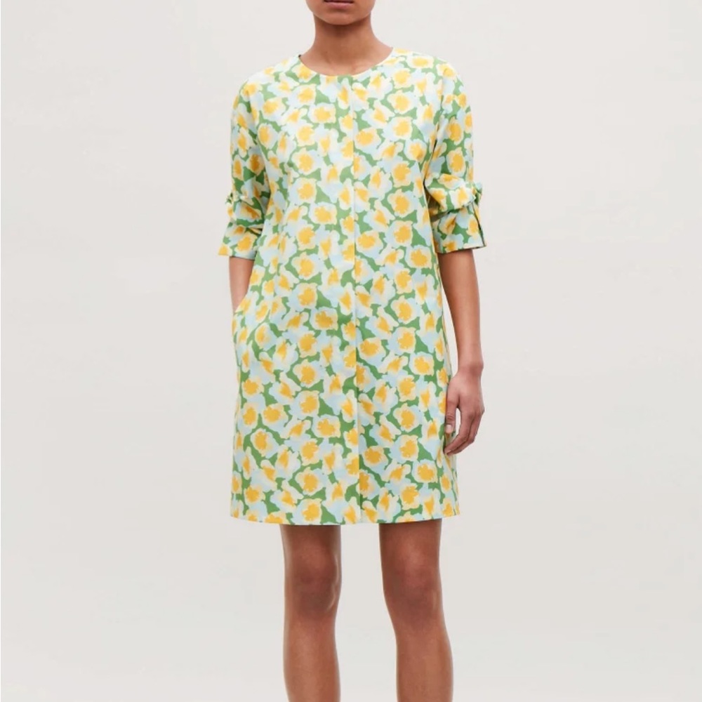 COS floral dress